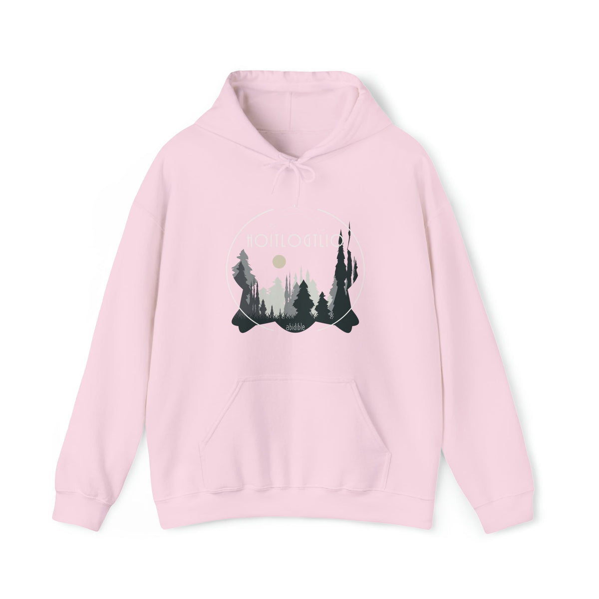 &quot;God is One&quot; Unisex Heavy Blend™ Hooded Sweatshirt Hoodie Printify Light Pink S 