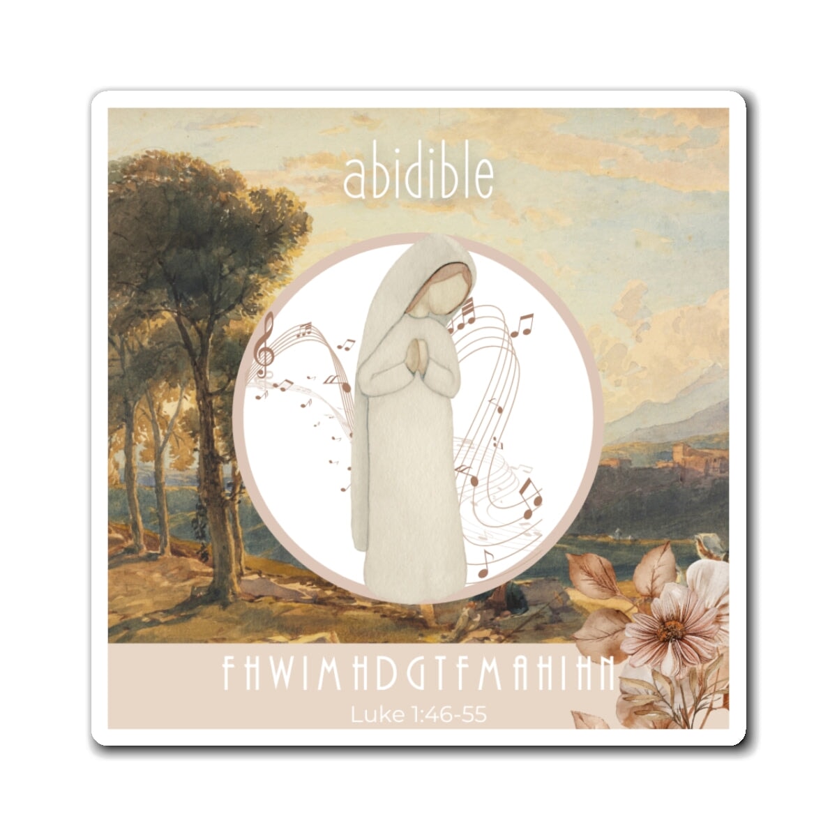 Abidible Mary&#39;s Song Magnet (Collect All 6) Paper products Printify 