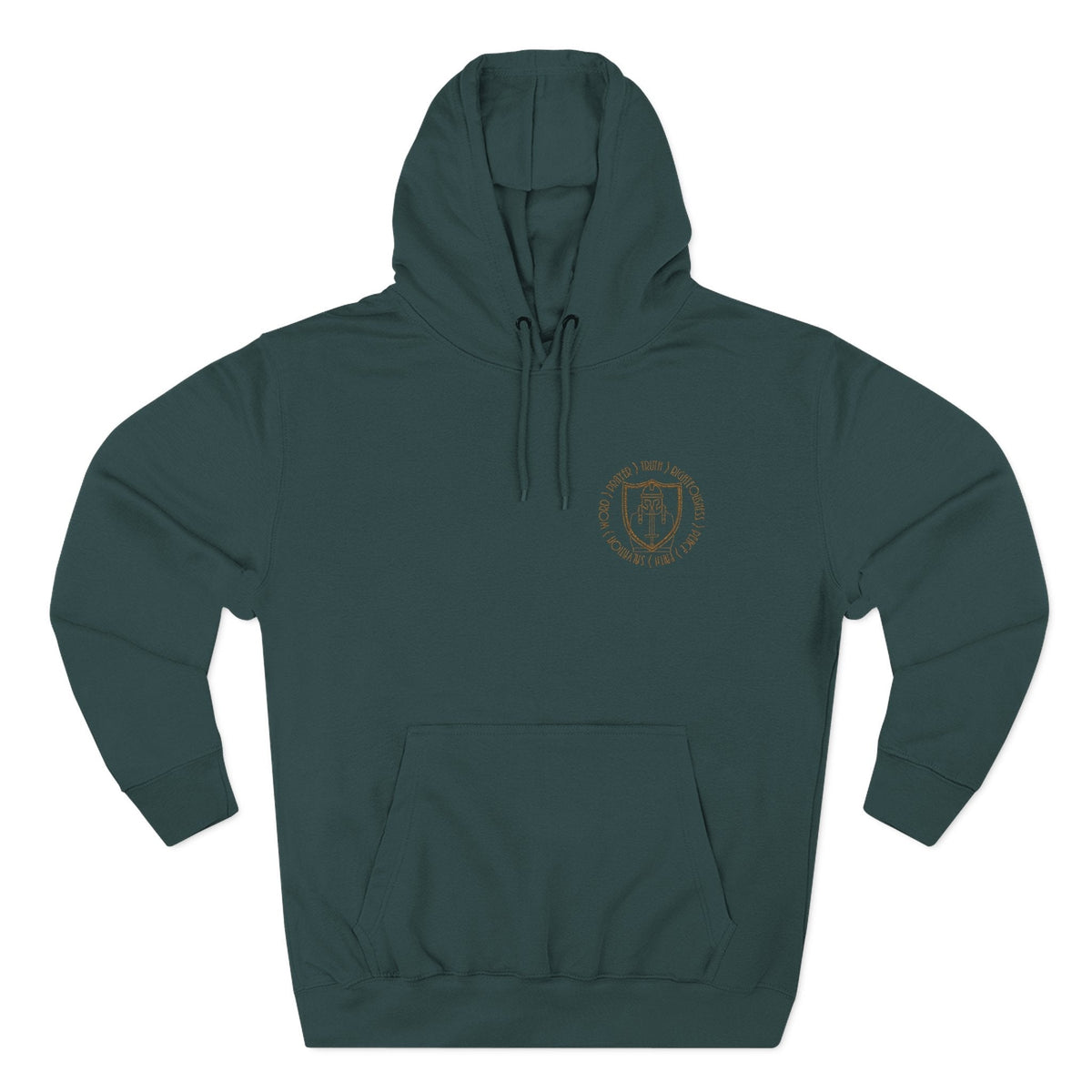 The Armor Embroidered Unisex Hoodie Hoodie Printify 