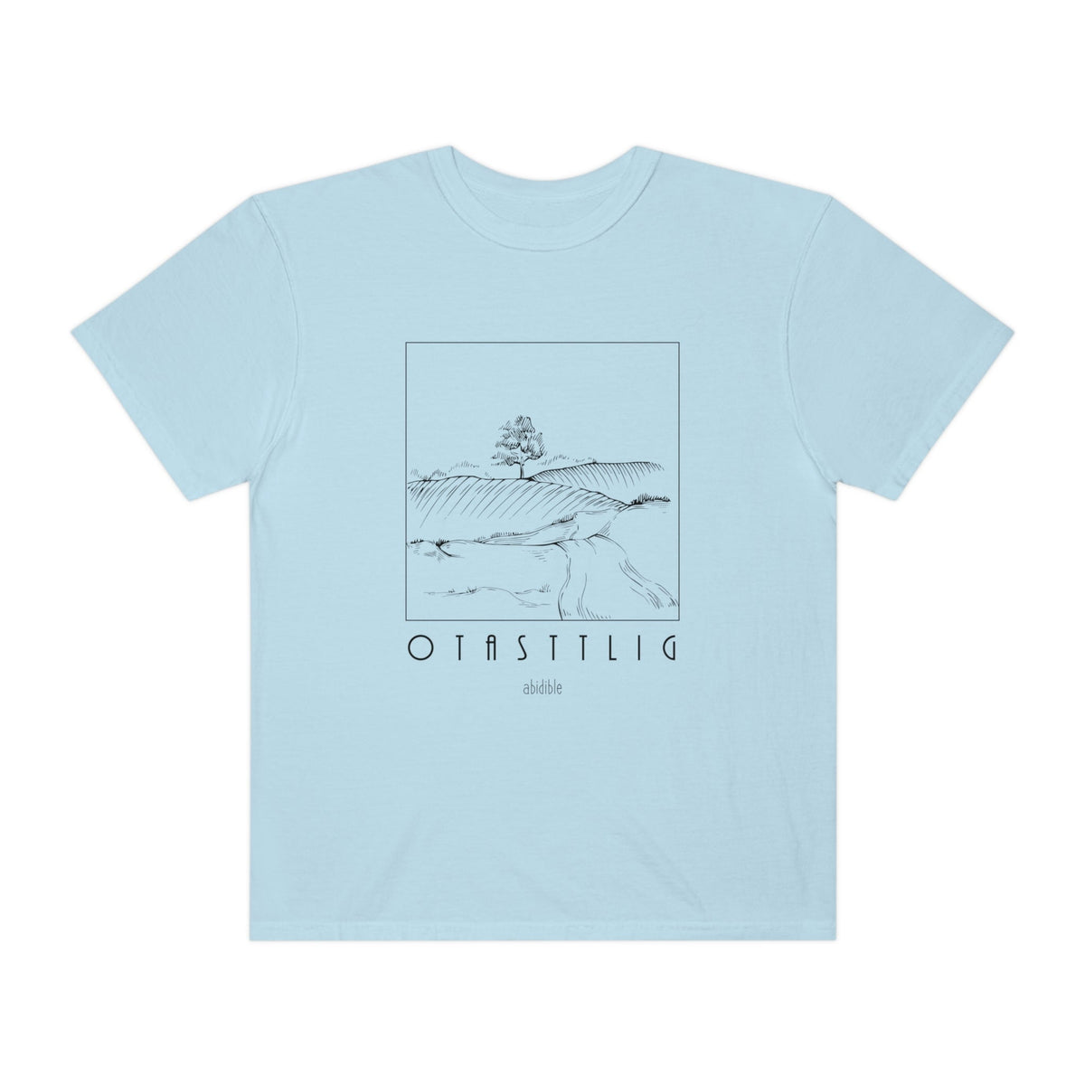 *TRIAL RUN God is Good Unisex Comfort Colors T-Shirt T-Shirt Printify Chambray S 