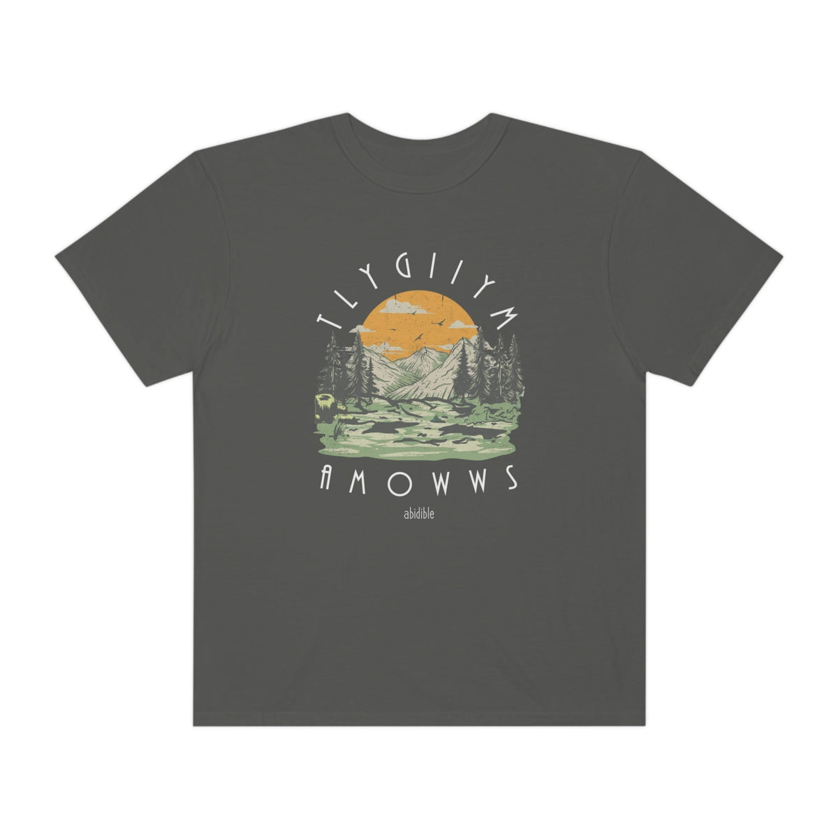 God is Mighty&quot; Unisex Comfort Colors T-Shirt T-Shirt Printify Pepper S 