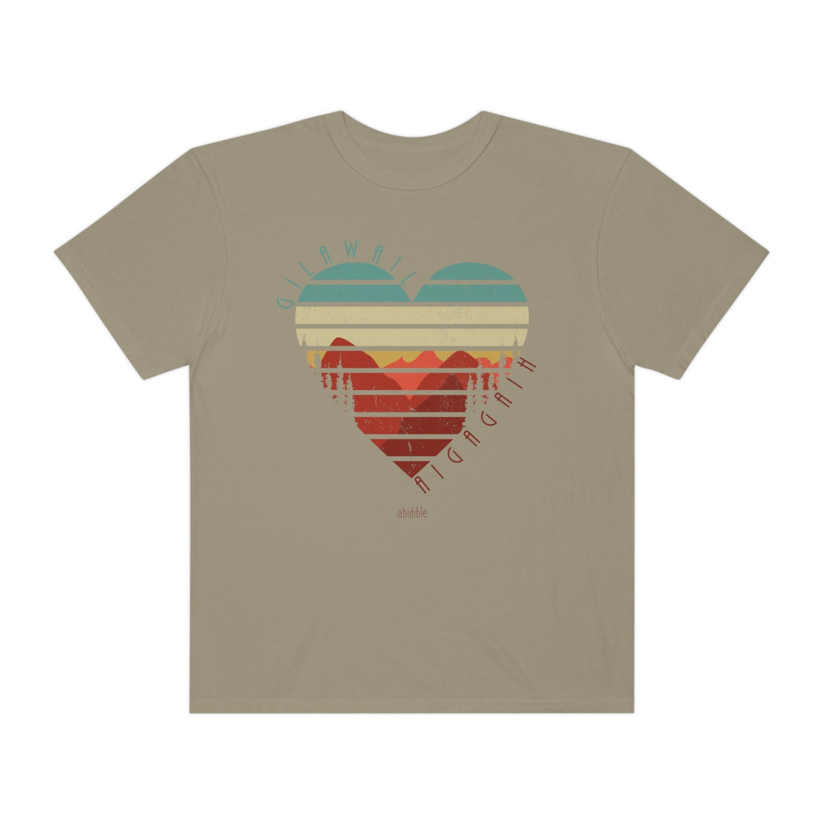 *TRIAL RUN God is Love Unisex Comfort Colors T-Shirt T-Shirt Printify Khaki S 