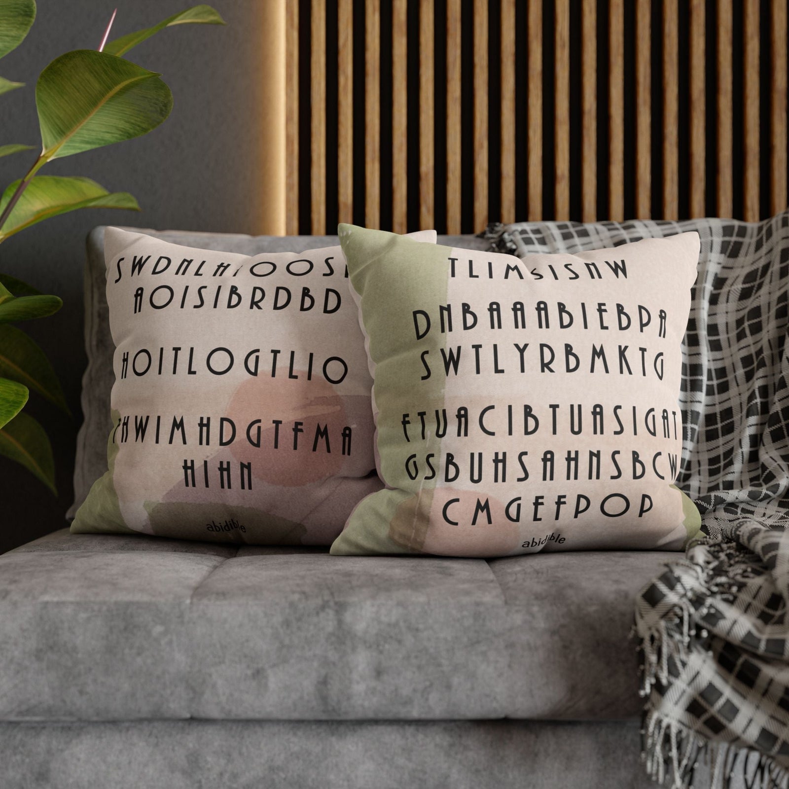 Abidible Key Verse Collectible Pillow (2024-2025 Studies) Home Decor Printify 20" × 20" 