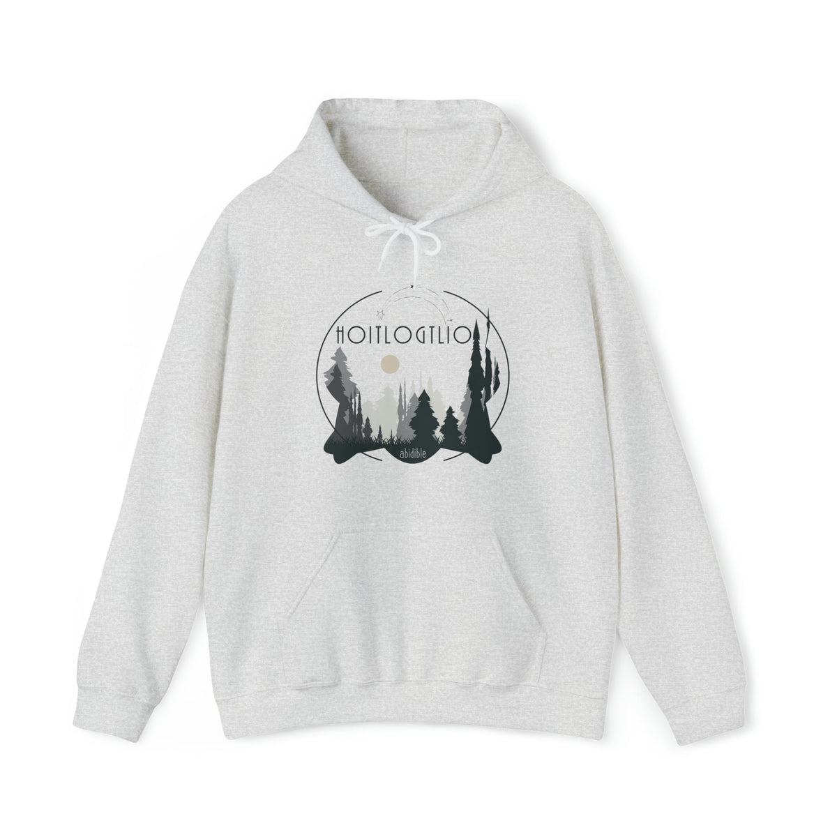 &quot;God is One&quot; Unisex Heavy Blend™ Hooded Sweatshirt Hoodie Printify Ash S 