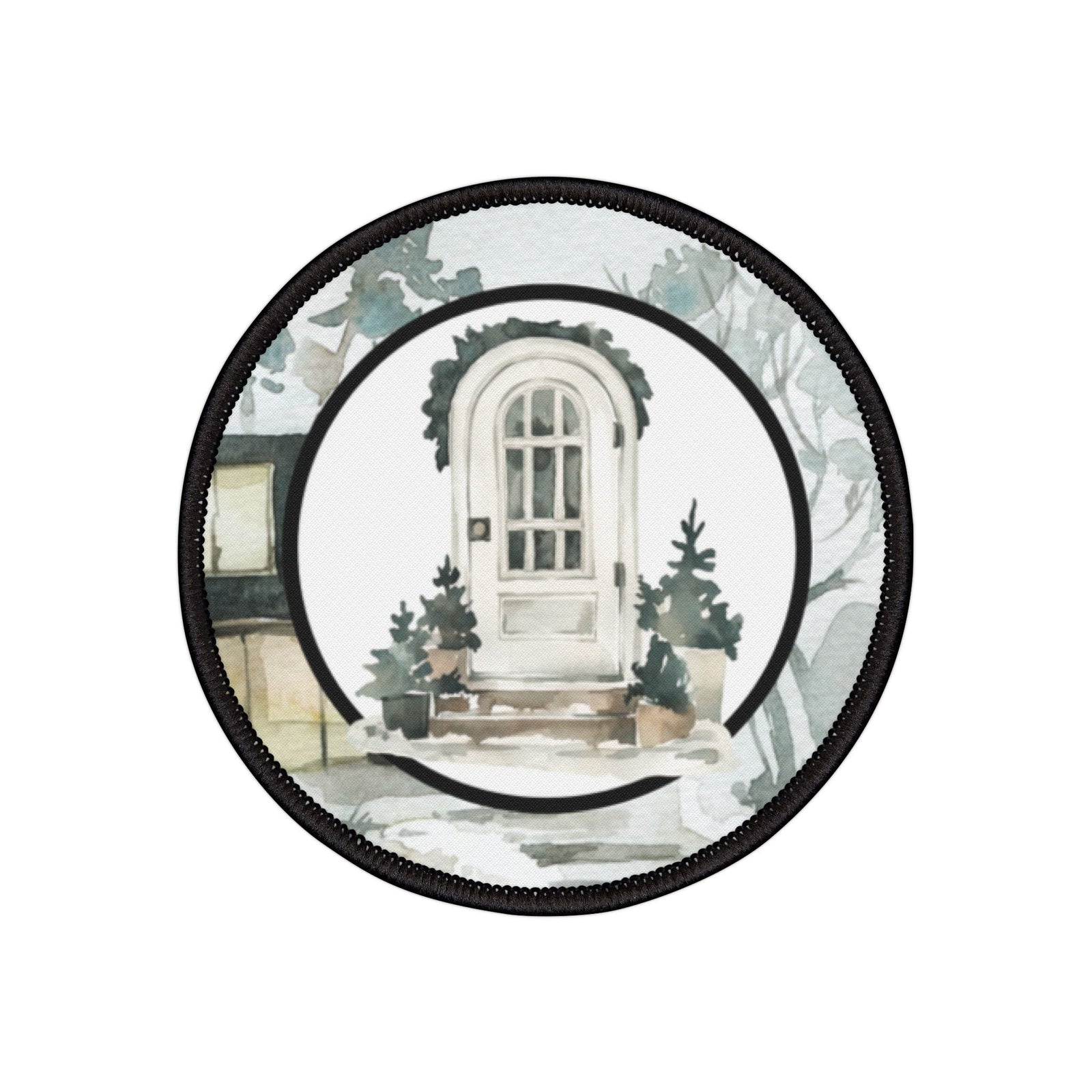 DAY 12 | Abidible Do Not Be Anxious Iron-On Patch — (Collect All 6) Accessories Printify 3" × 3" (Circle) 