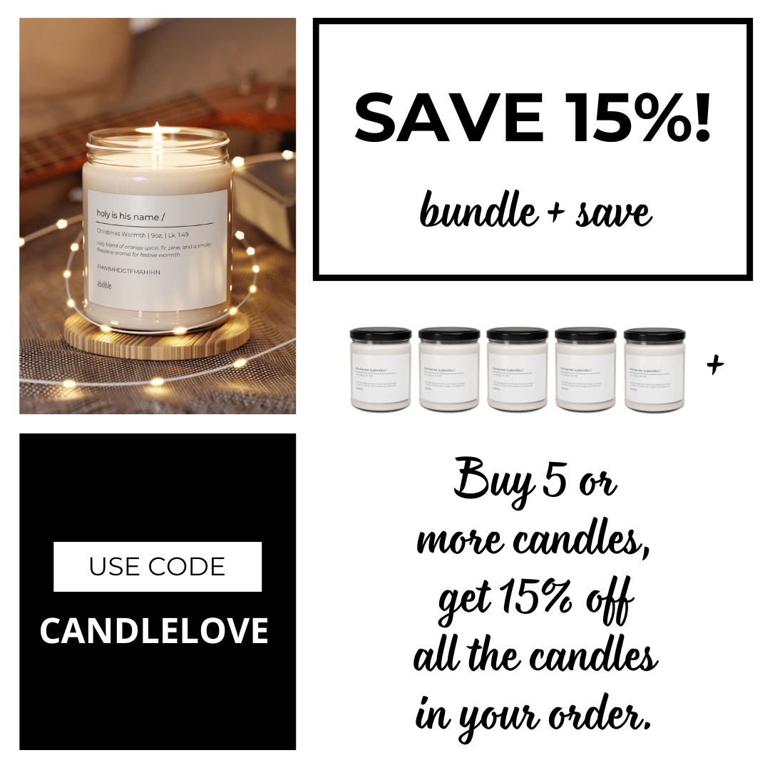 2025 Collection Fall + Christmas Scented Soy Candles (Bundle + Save) Home Decor Printify 