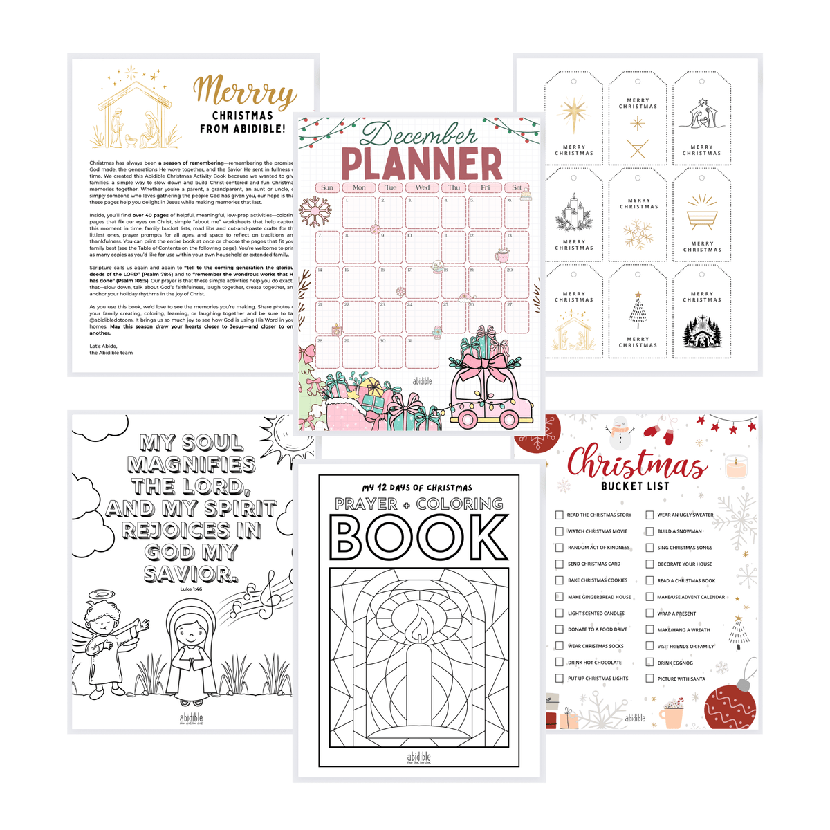 The Abidible 2025 Christmas Book abidible 