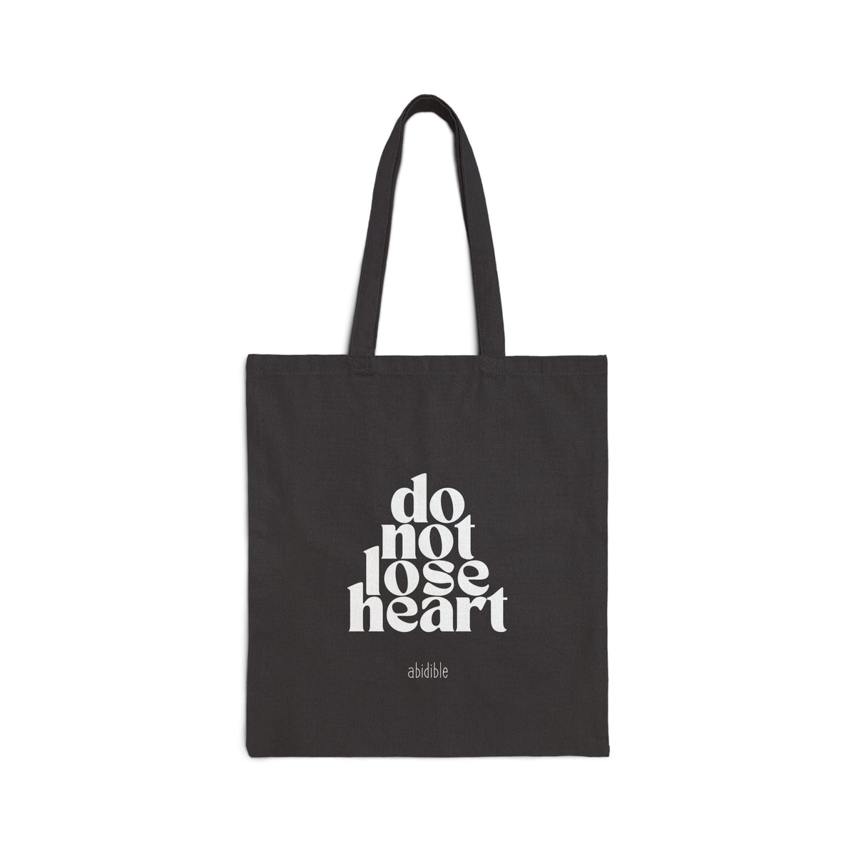 &quot;Jars of Clay - Do Not Lose Heart&quot; Cotton Canvas Tote Bag Bags Printify 