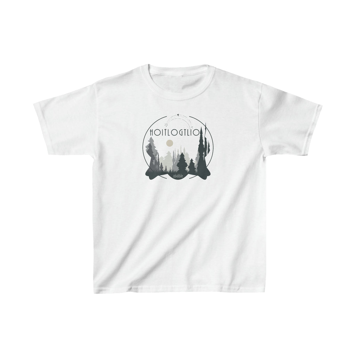 &quot;God is One&quot; Abidible Kids Heavy Cotton™ Tee Kids clothes Printify XS White 