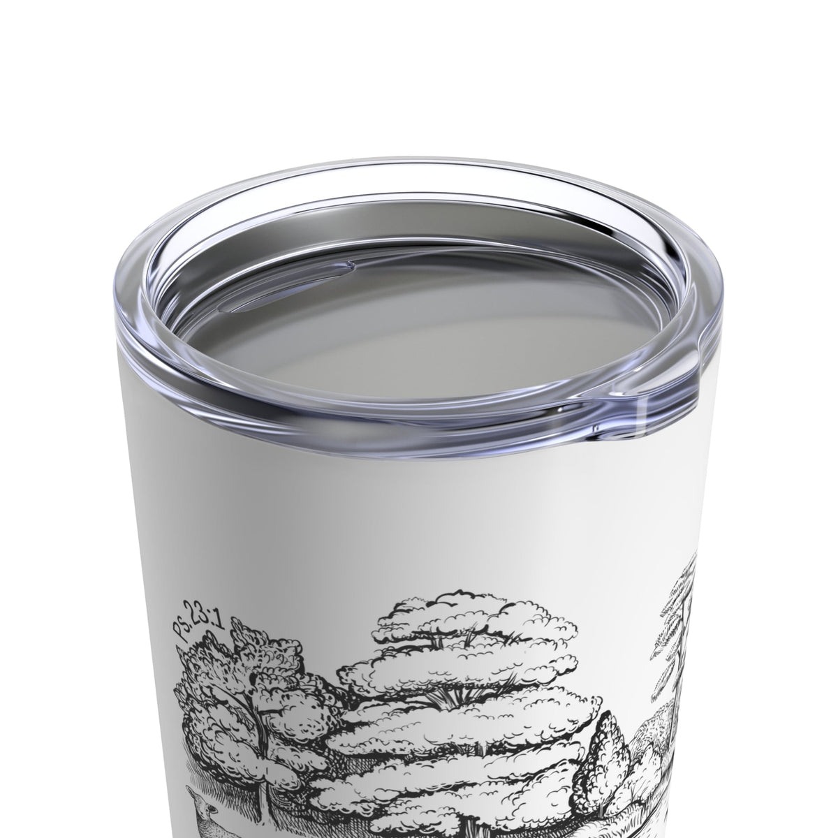 Psalm 23 Hot + Cold 20oz. Tumbler Mug Printify 