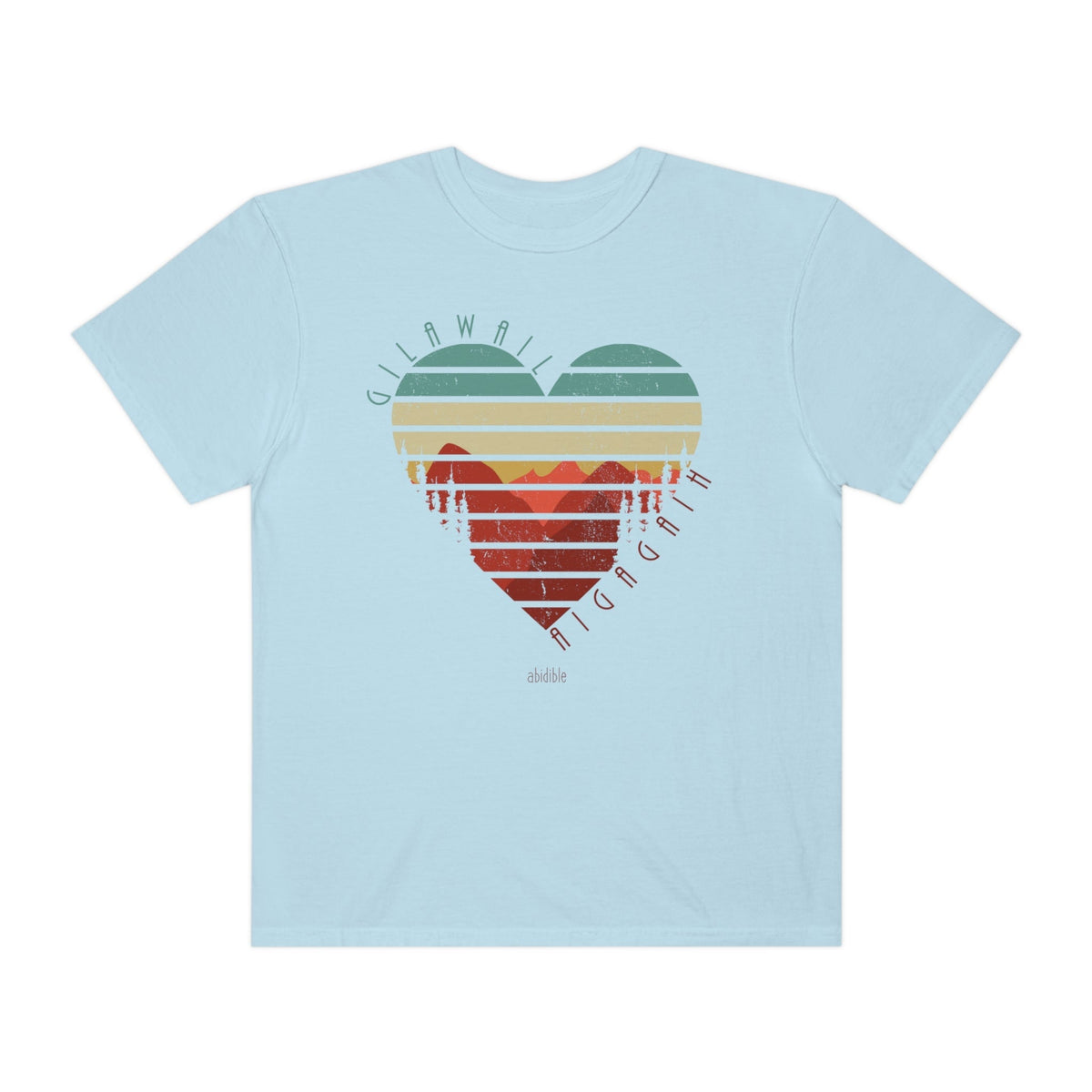 *TRIAL RUN God is Love Unisex Comfort Colors T-Shirt T-Shirt Printify Chambray S 