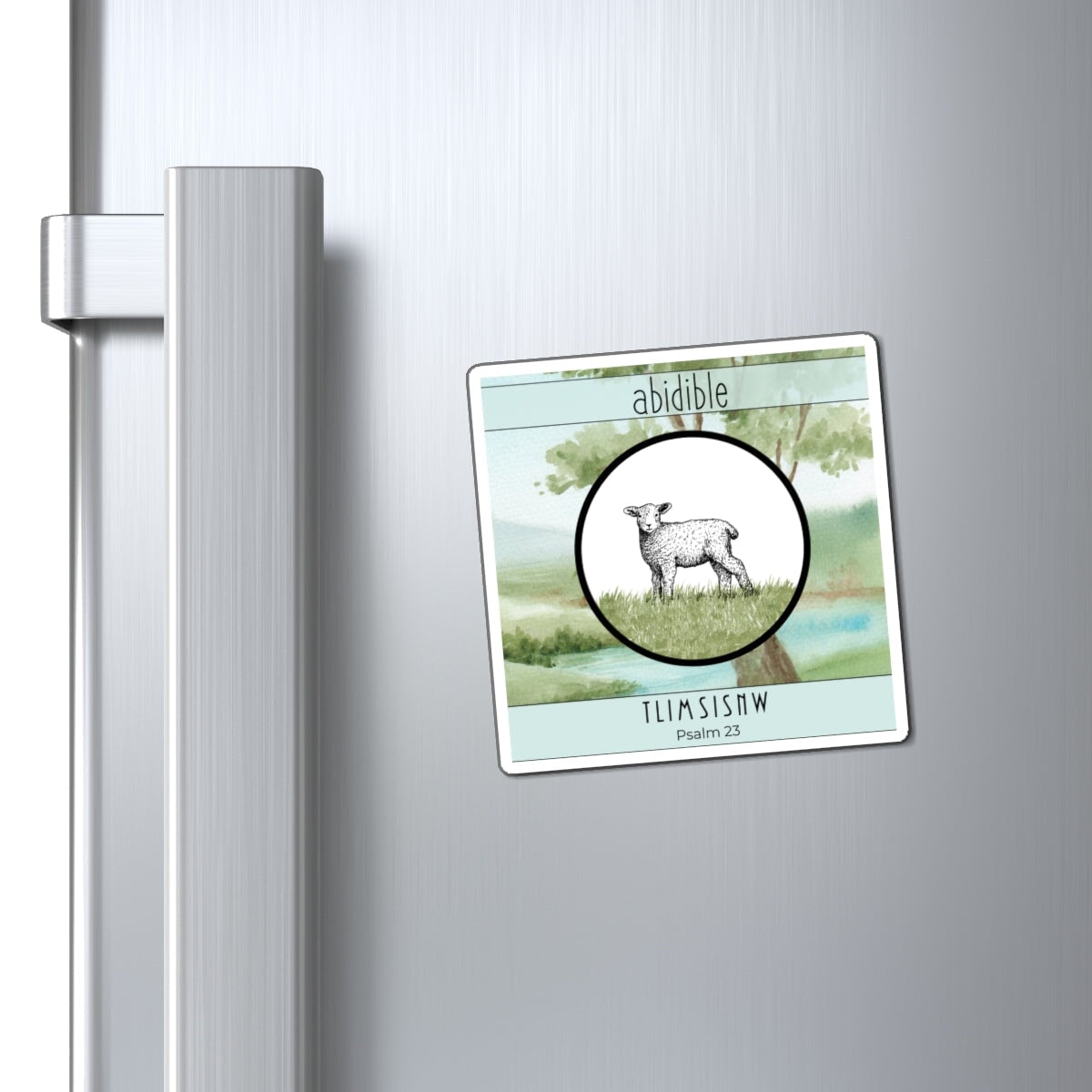 Abidible Psalm 23 Magnet (Collect All 6) Paper products Printify 
