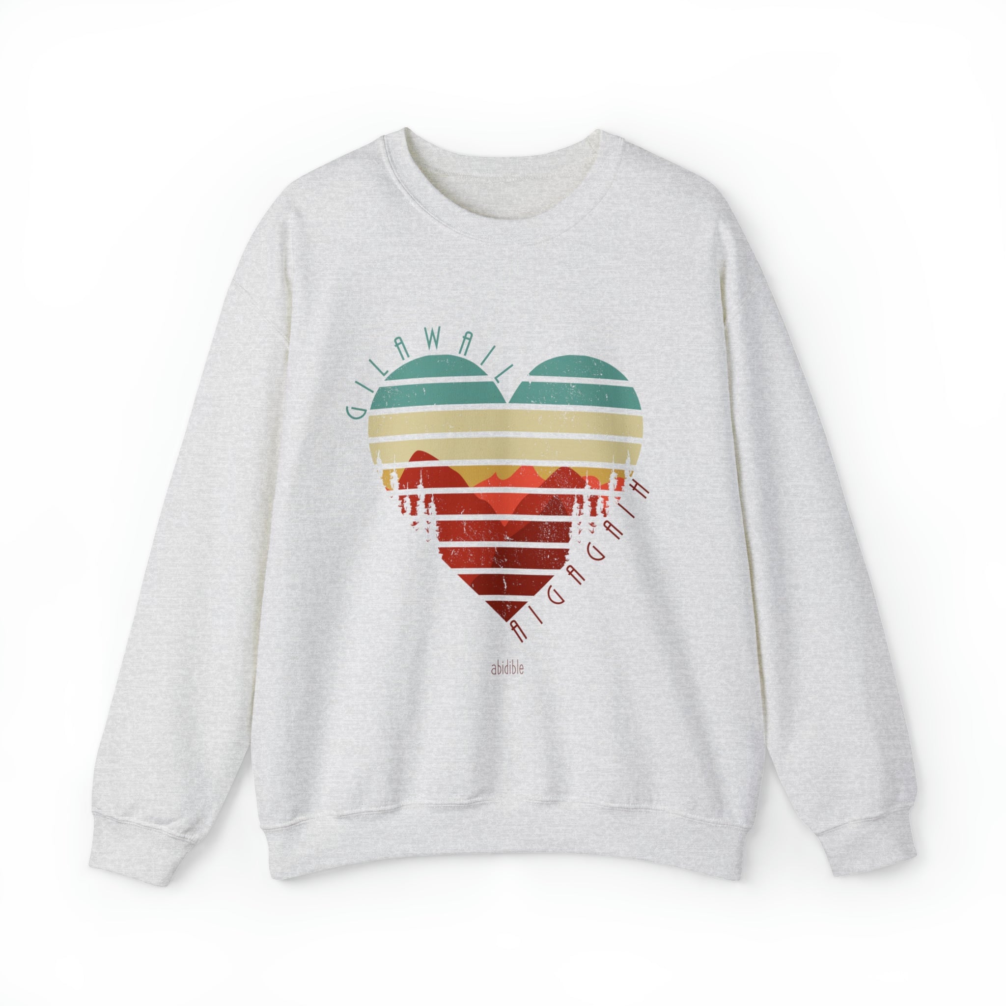 [GRAVER]★SKY BLUE HEART SMILE SWEATSHIRT MUSINSA | GRAVER [UNISEX] SKY BLUE HEART SMILE WHITE CLIP