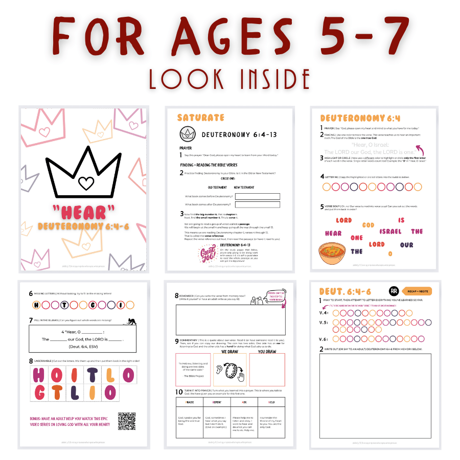 Abidible Kids &quot;God is One&quot; Study Study abidible 