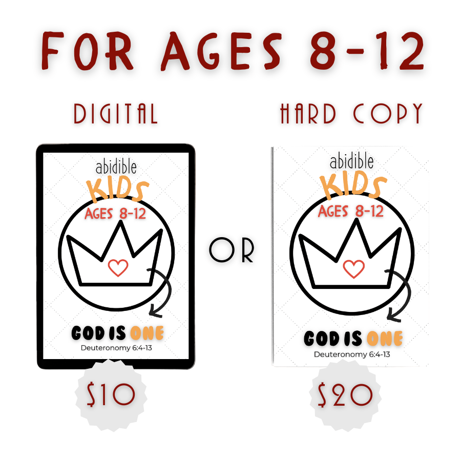 Abidible Kids &quot;God is One&quot; Study Study abidible 