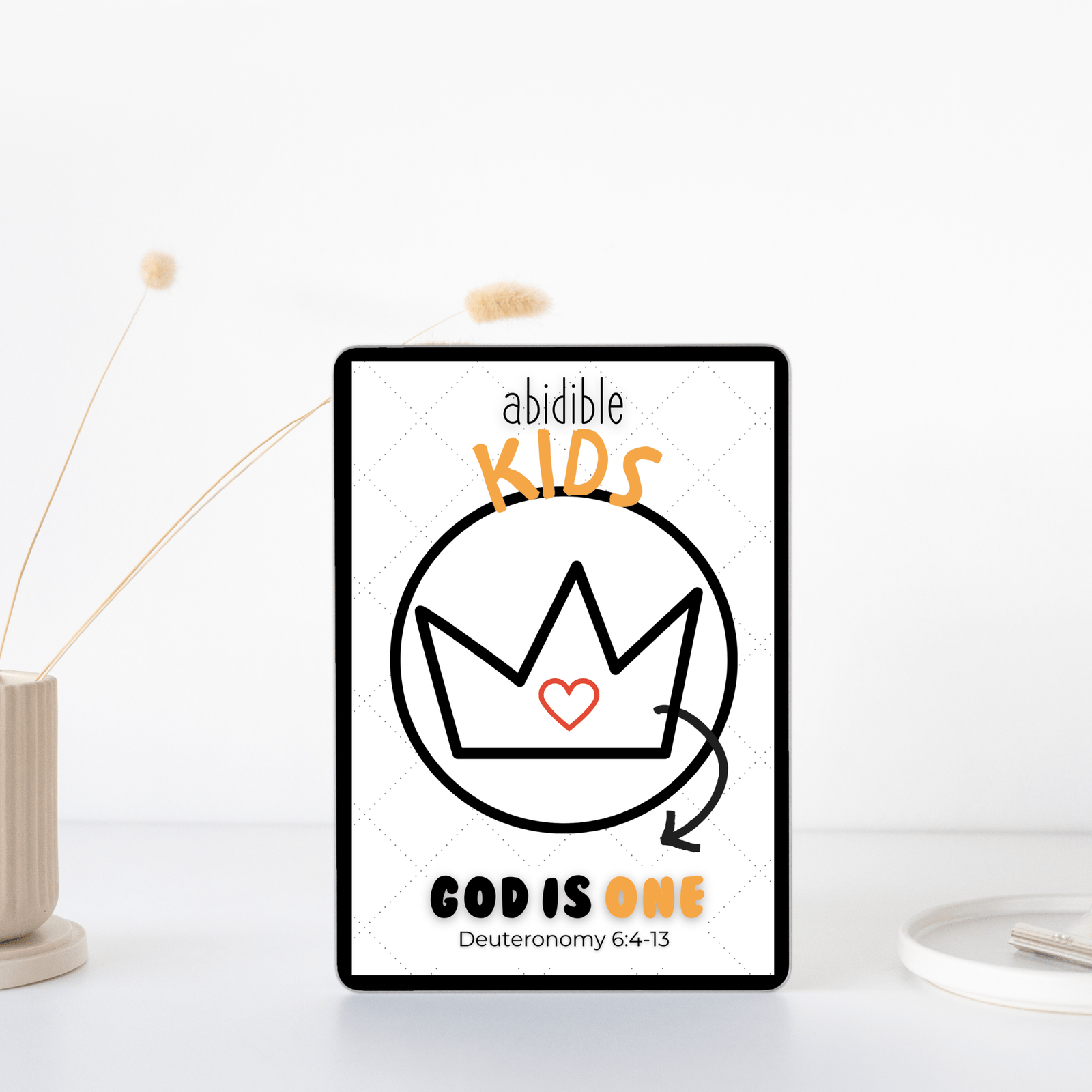 Abidible Kids "God is One" Study Study abidible 