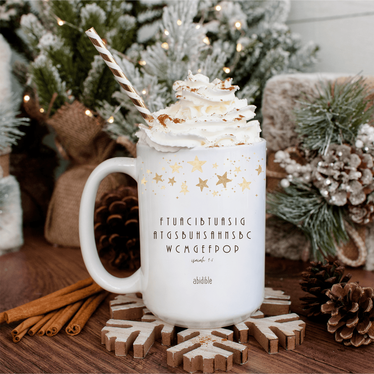 &quot;A Child is Born&quot; 15oz Ceramic Mug Mug Printify 