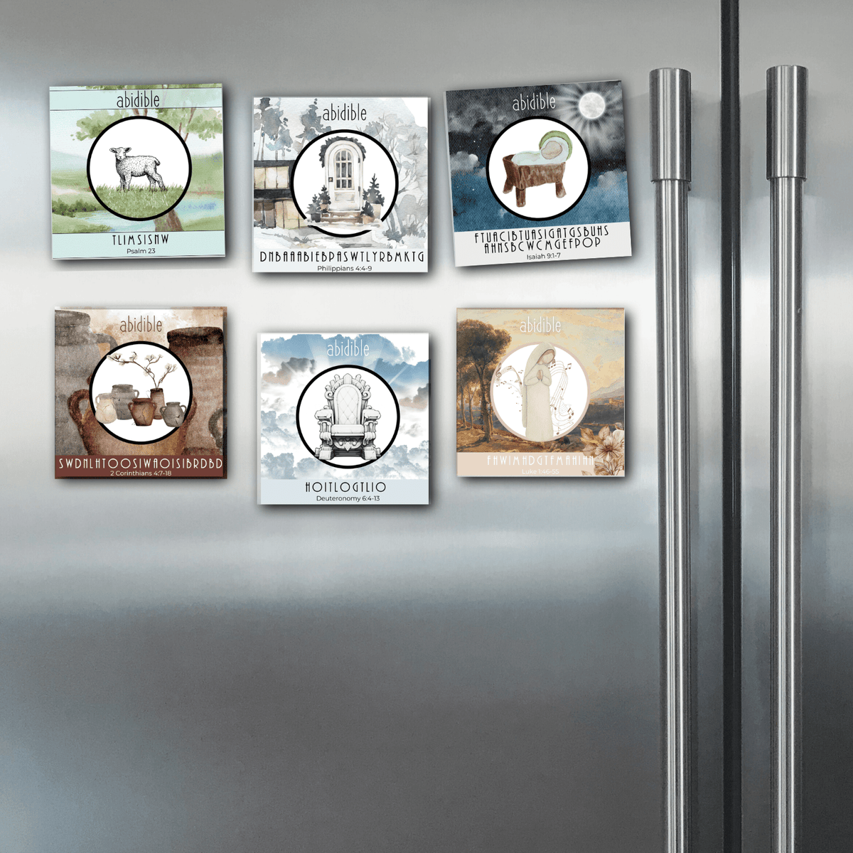 Abidible God is One Magnet (Collect All 6) Paper products Printify 