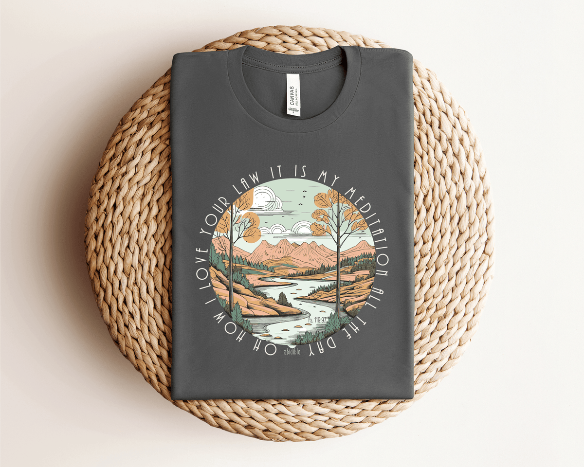 &quot;I Love Your Law&quot; Bella + Canvas Unisex Short Sleeve Tee T-Shirt Printify 