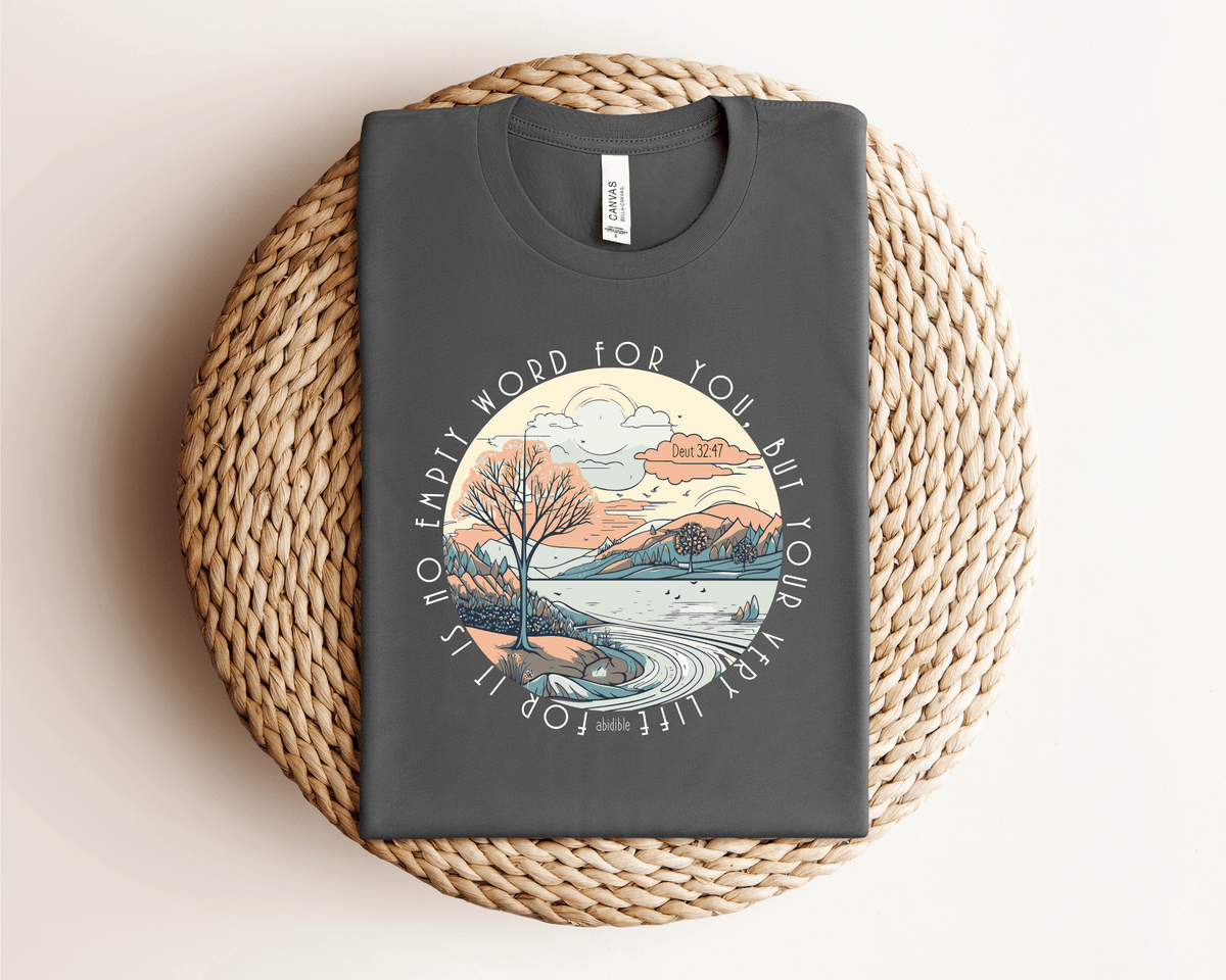 &quot;No Empty Word&quot; Bella + Canvas Unisex Short Sleeve Tee T-Shirt Printify 