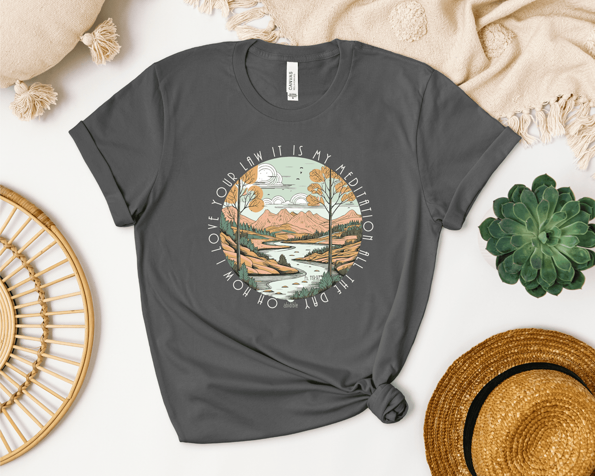 &quot;I Love Your Law&quot; Bella + Canvas Unisex Short Sleeve Tee T-Shirt Printify 