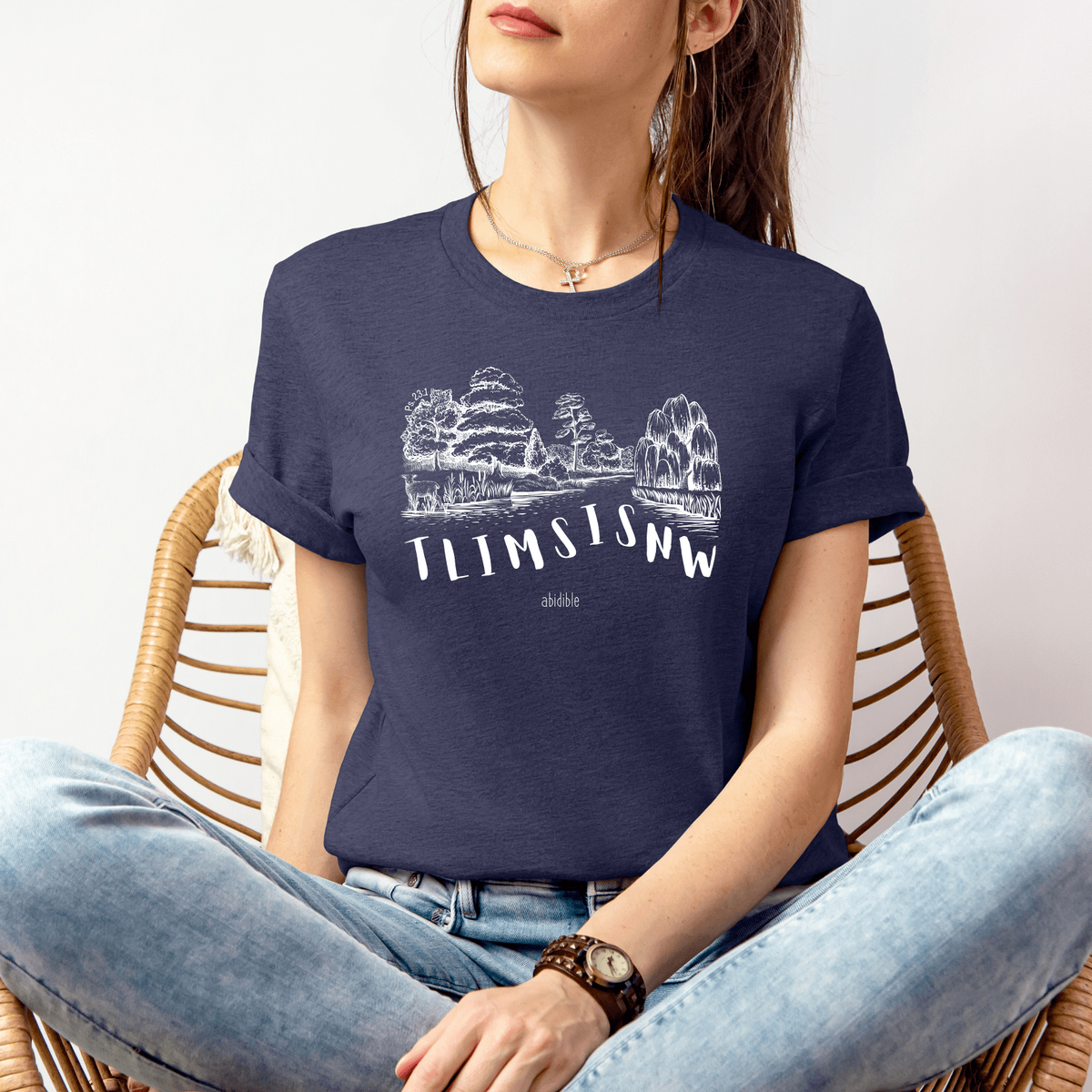 &quot;Psalm 23&quot; Unisex Unisex Bella + Canvas™ T-Shirt T-Shirt Printify 