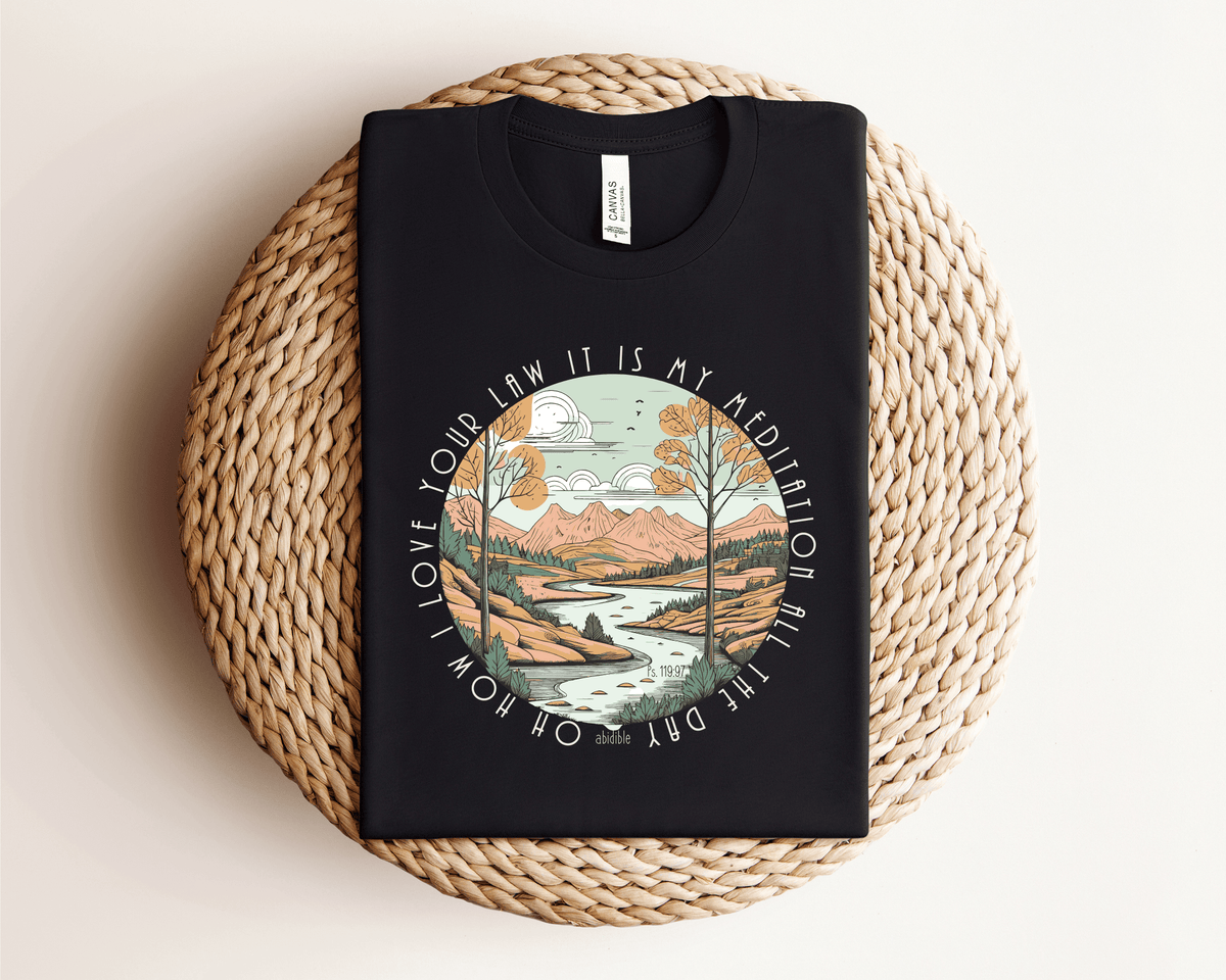 &quot;I Love Your Law&quot; Bella + Canvas Unisex Short Sleeve Tee T-Shirt Printify 