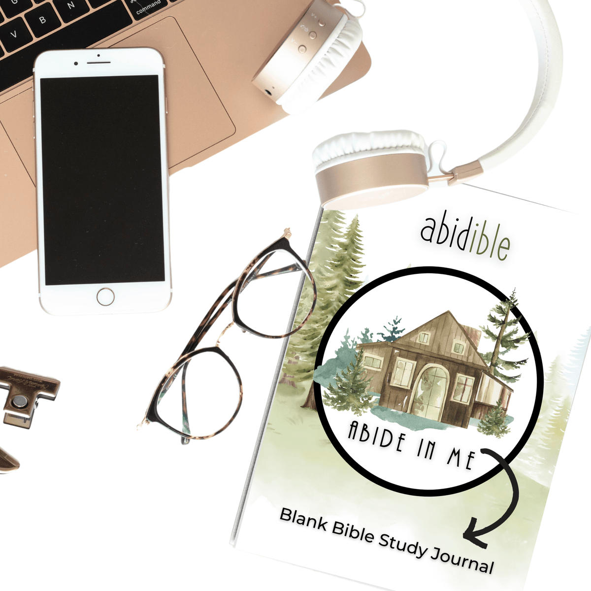 #006 Abidible Blank DIY Bible Study Journal (NEW!) Study abidible 