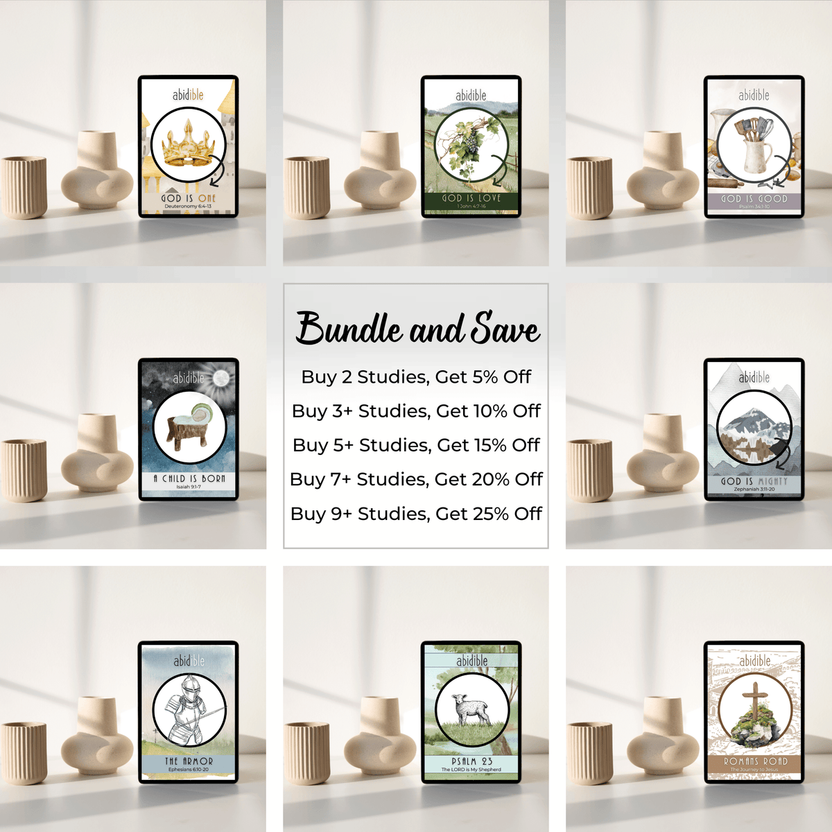 #007 Abidible &quot;Psalm 23&quot; Study Study abidible 