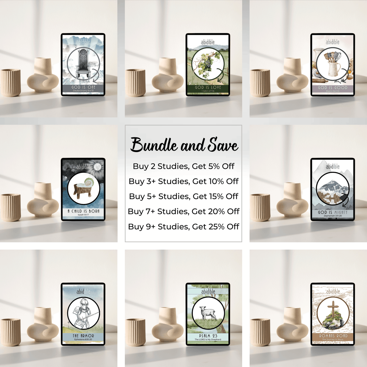 #001 Abidible &quot;God is One&quot; Study Study abidible 