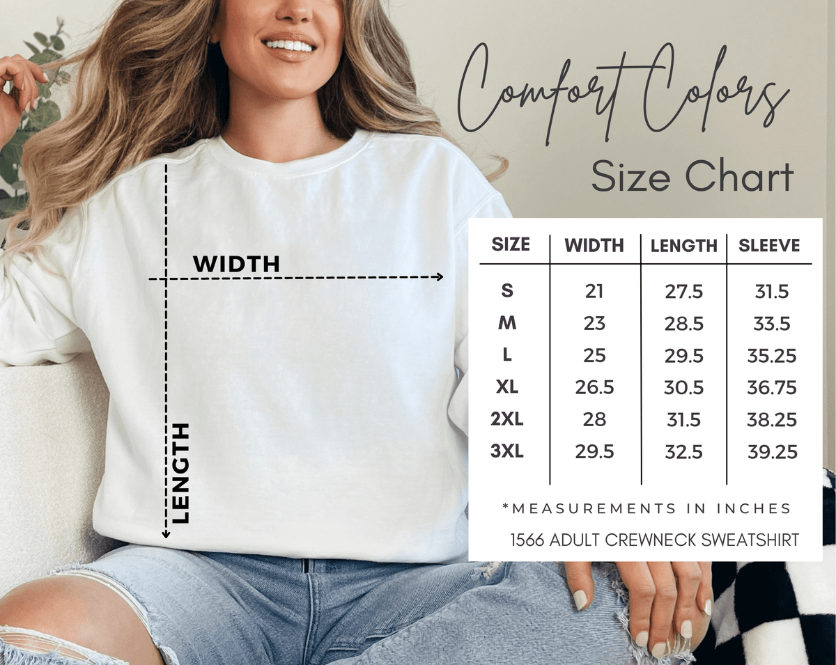 &quot;Still&quot; Unisex Comfort Colors Crewneck Sweatshirt Printify 