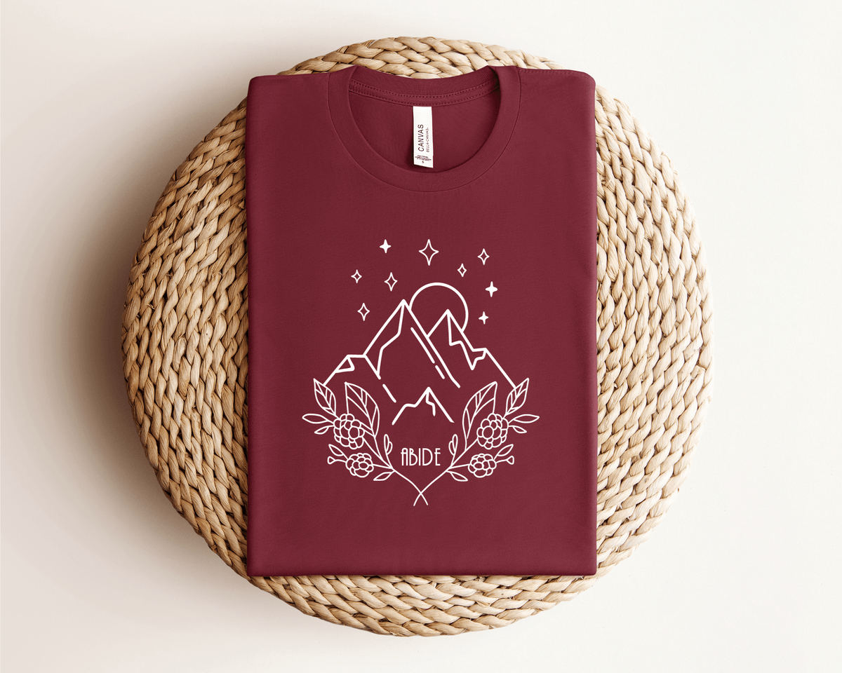 &quot;Abide&quot; Bella + Canvas Unisex Jersey Short Sleeve Tee T-Shirt Printify 