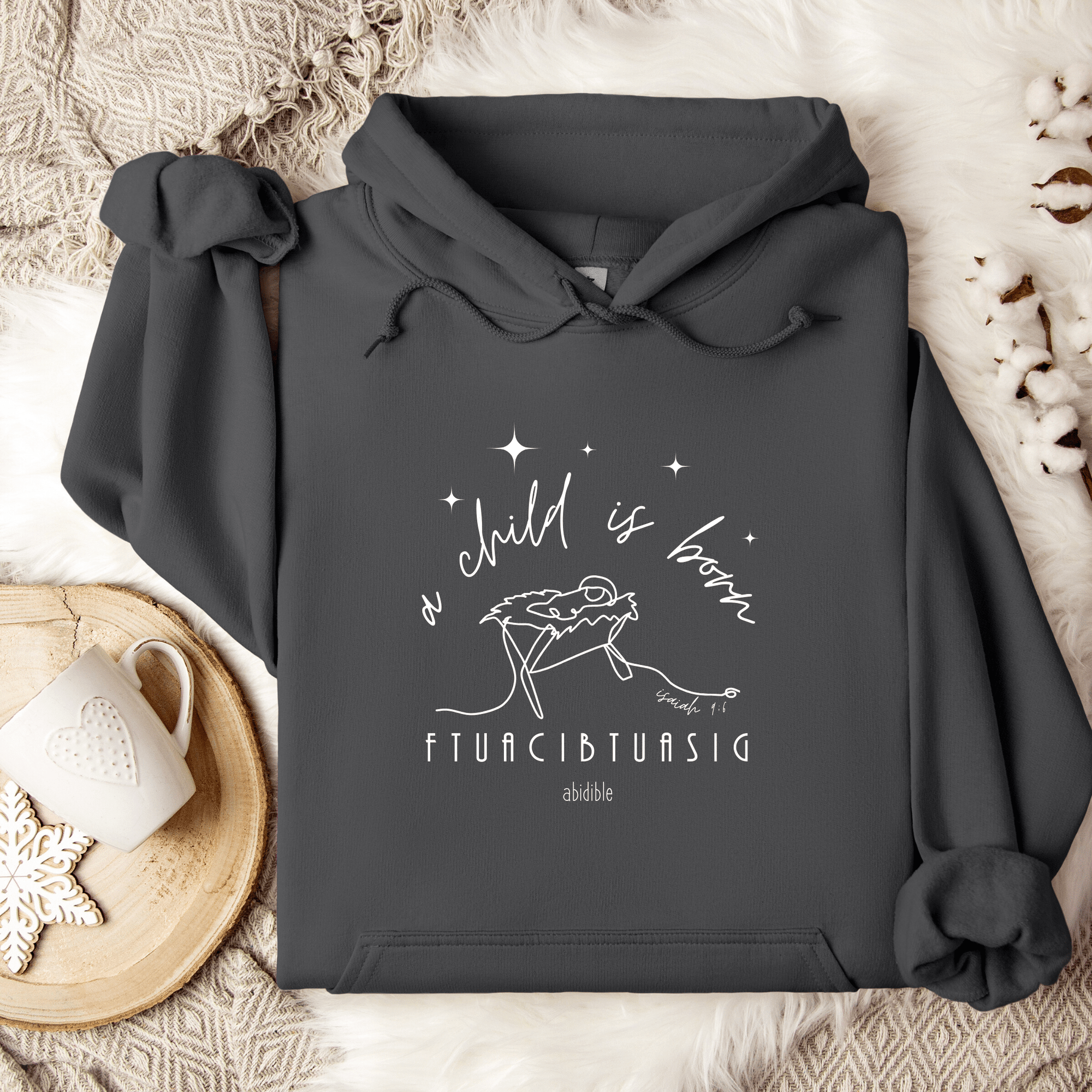 "A Child is Born" Unisex Gildan Heavy Blend™ Hoodie Hoodie Printify 