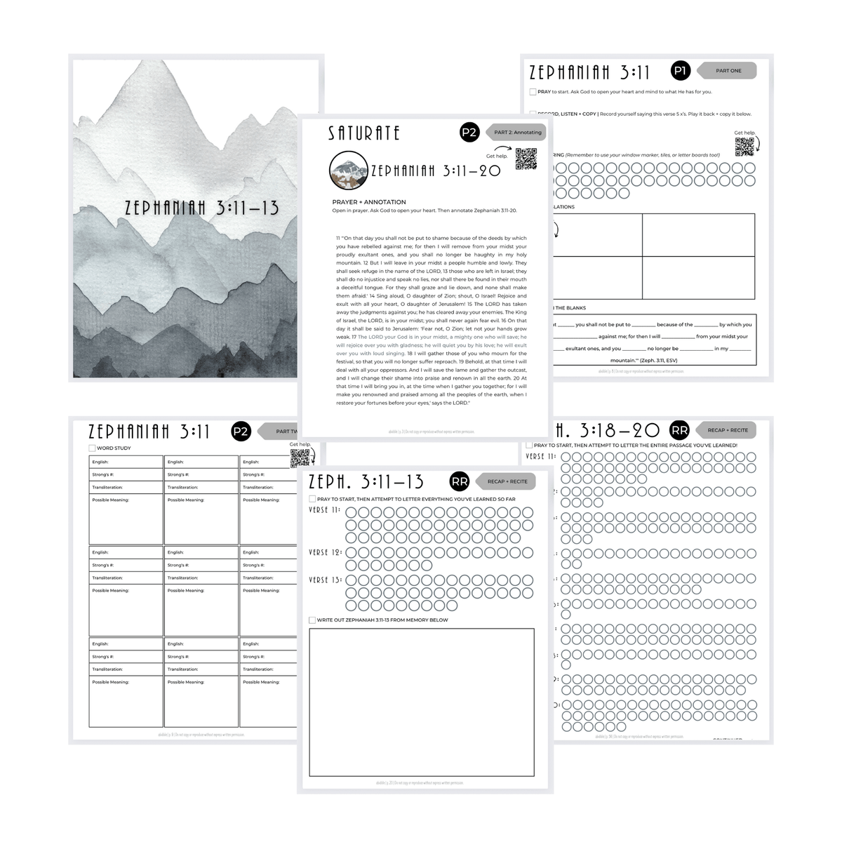#004 Abidible &quot;God is Mighty&quot; Study (UPDATED!) Study abidible 