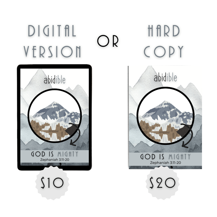 #004 Abidible &quot;God is Mighty&quot; Study (UPDATED!) Study abidible 