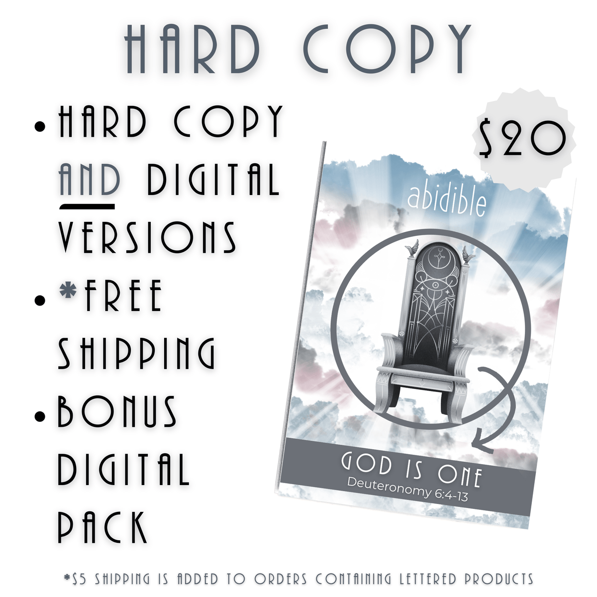 #001 Abidible &quot;God is One&quot; Study Study abidible 