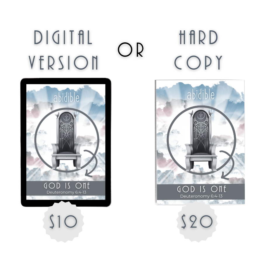 #001 Abidible &quot;God is One&quot; Study Study abidible 