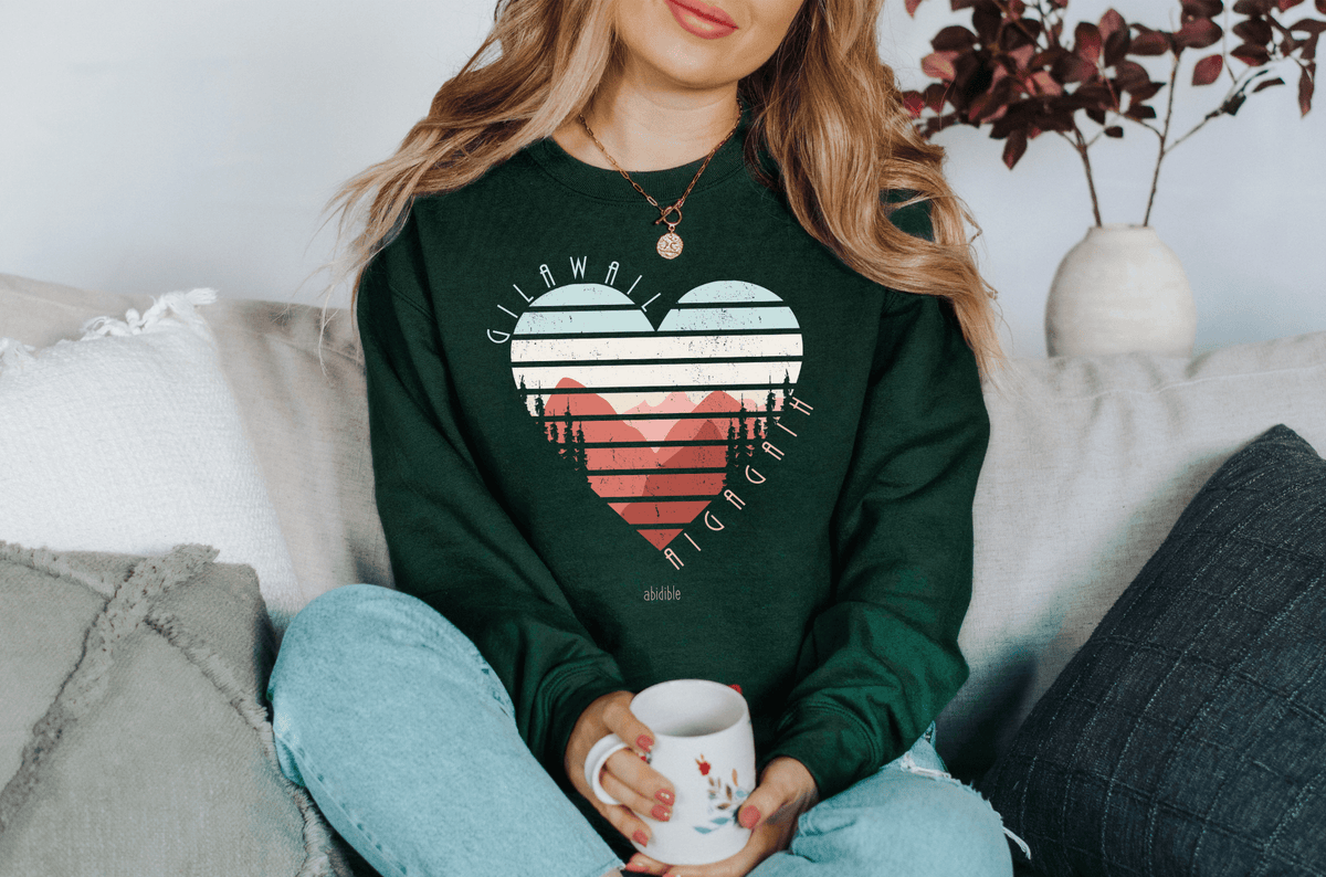 &quot;God is Love&quot; Unisex Heavy Blend™ Crewneck Sweatshirt Sweatshirt Printify 