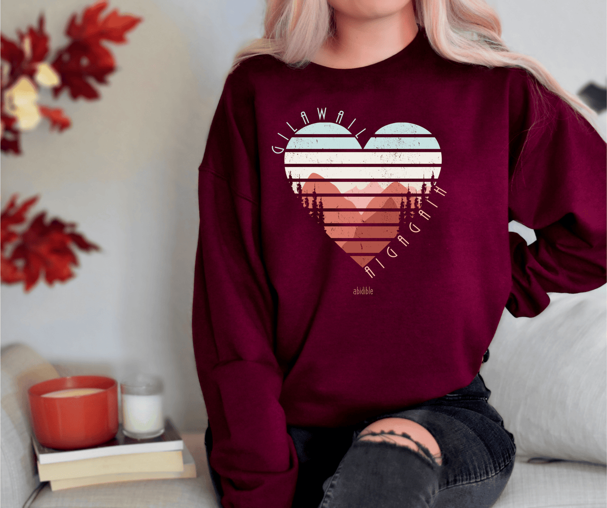 &quot;God is Love&quot; Unisex Heavy Blend™ Crewneck Sweatshirt Sweatshirt Printify 