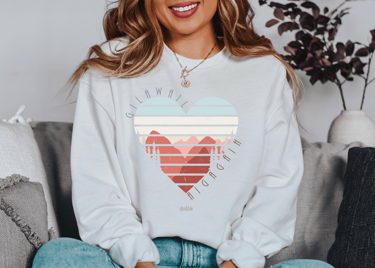 &quot;God is Love&quot; Unisex Heavy Blend™ Crewneck Sweatshirt Sweatshirt Printify 