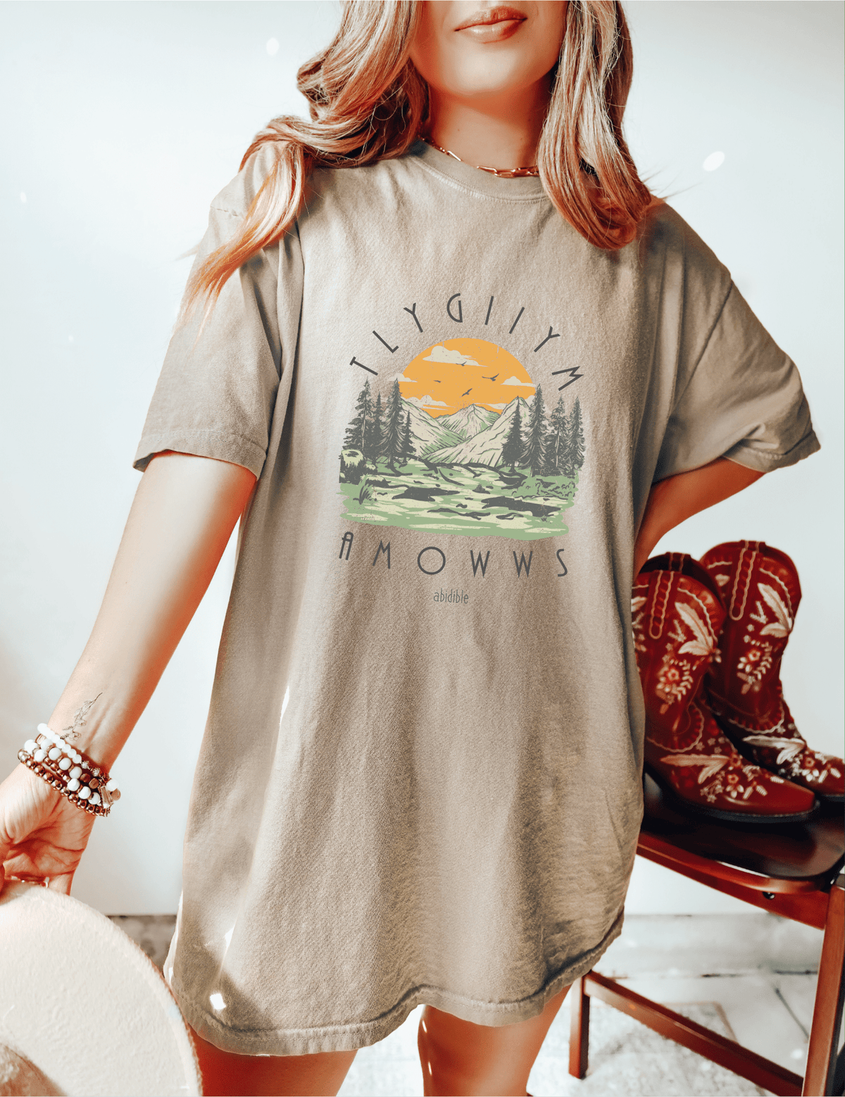 God is Mighty&quot; Unisex Comfort Colors T-Shirt T-Shirt Printify 