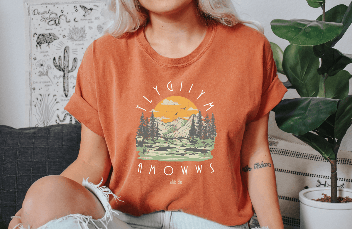 God is Mighty&quot; Unisex Comfort Colors T-Shirt T-Shirt Printify 