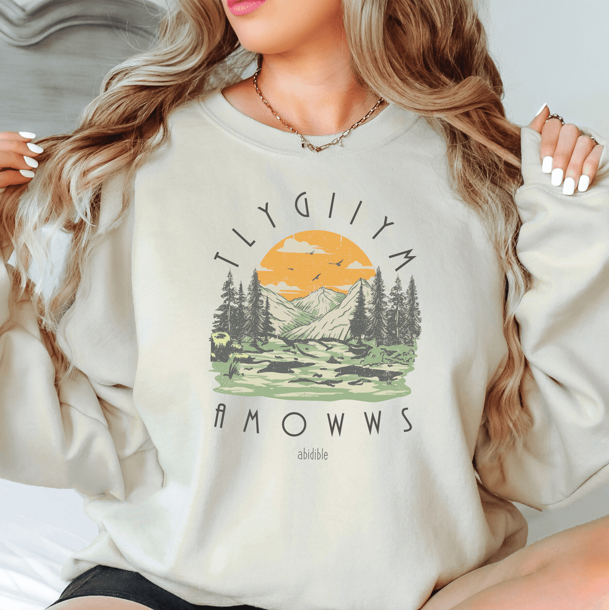 &quot;God is Mighty&quot; Unisex Heavy Blend™ Crewneck Sweatshirt Sweatshirt Printify 
