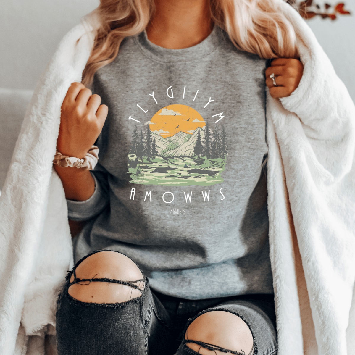 &quot;God is Mighty&quot; Unisex Heavy Blend™ Crewneck Sweatshirt Sweatshirt Printify 