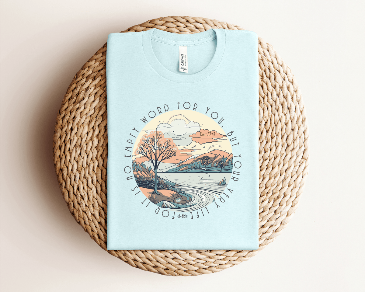 &quot;No Empty Word&quot; Bella + Canvas Unisex Short Sleeve Tee T-Shirt Printify 