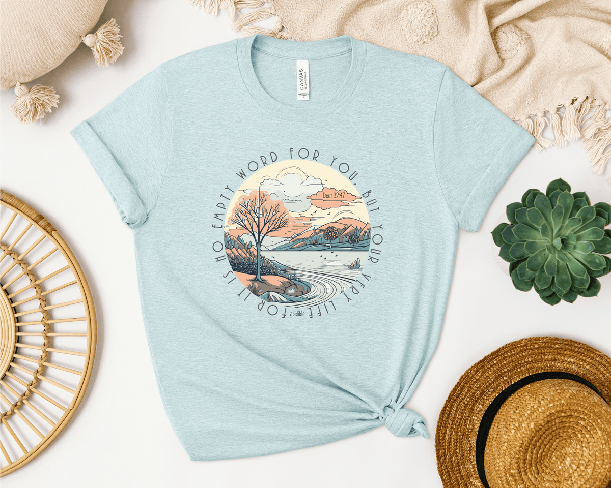 &quot;No Empty Word&quot; Bella + Canvas Unisex Short Sleeve Tee T-Shirt Printify 