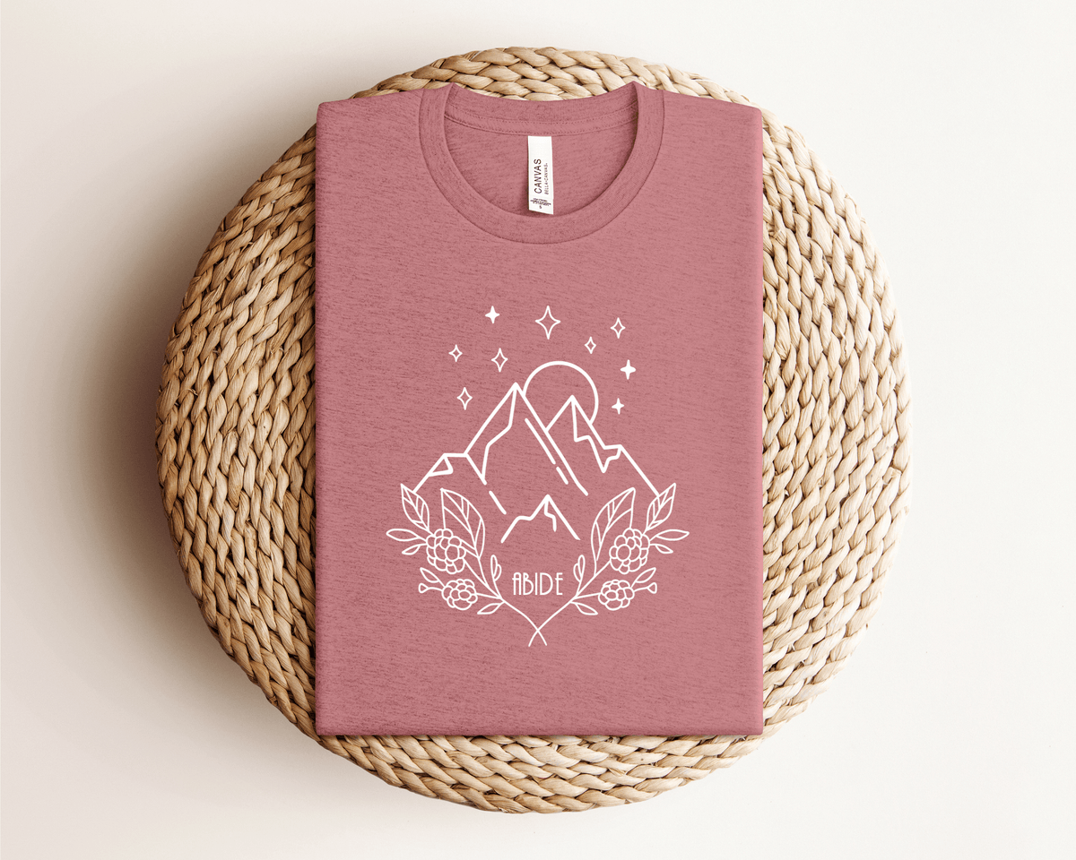 &quot;Abide&quot; Bella + Canvas Unisex Jersey Short Sleeve Tee T-Shirt Printify 