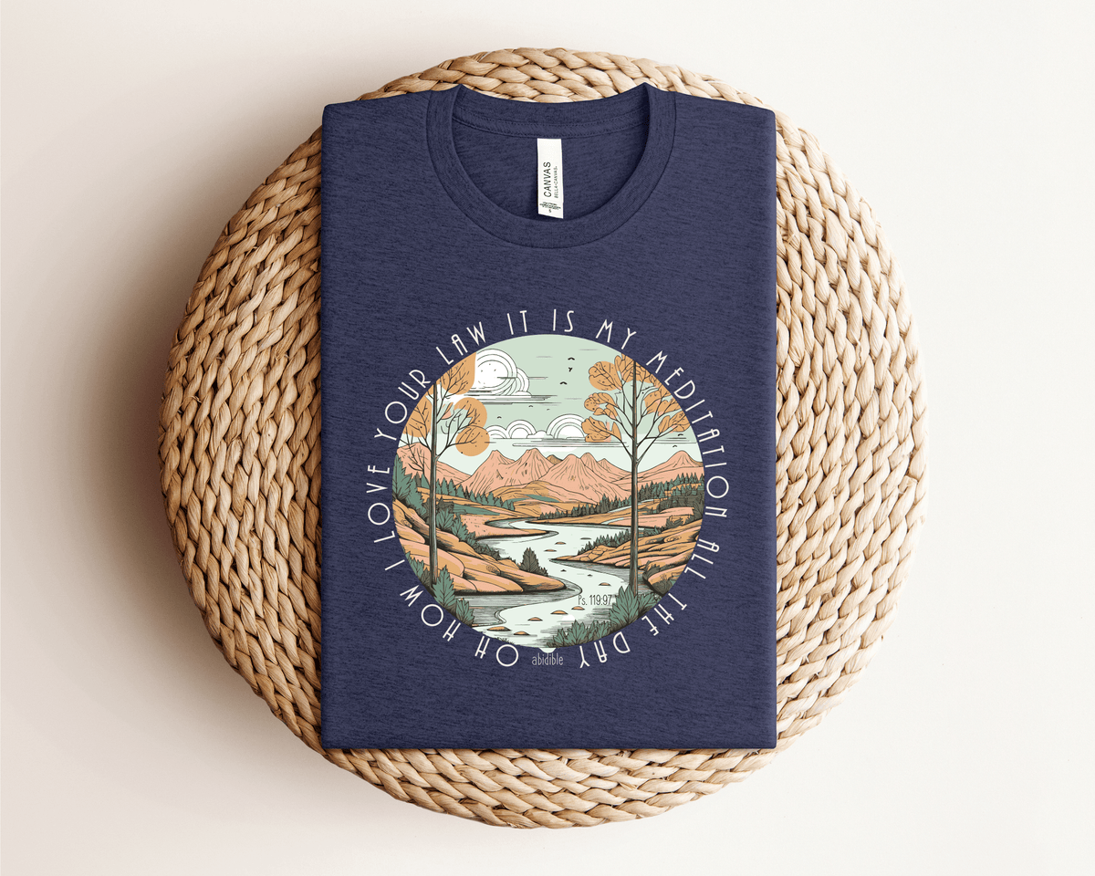 &quot;I Love Your Law&quot; Bella + Canvas Unisex Short Sleeve Tee T-Shirt Printify 