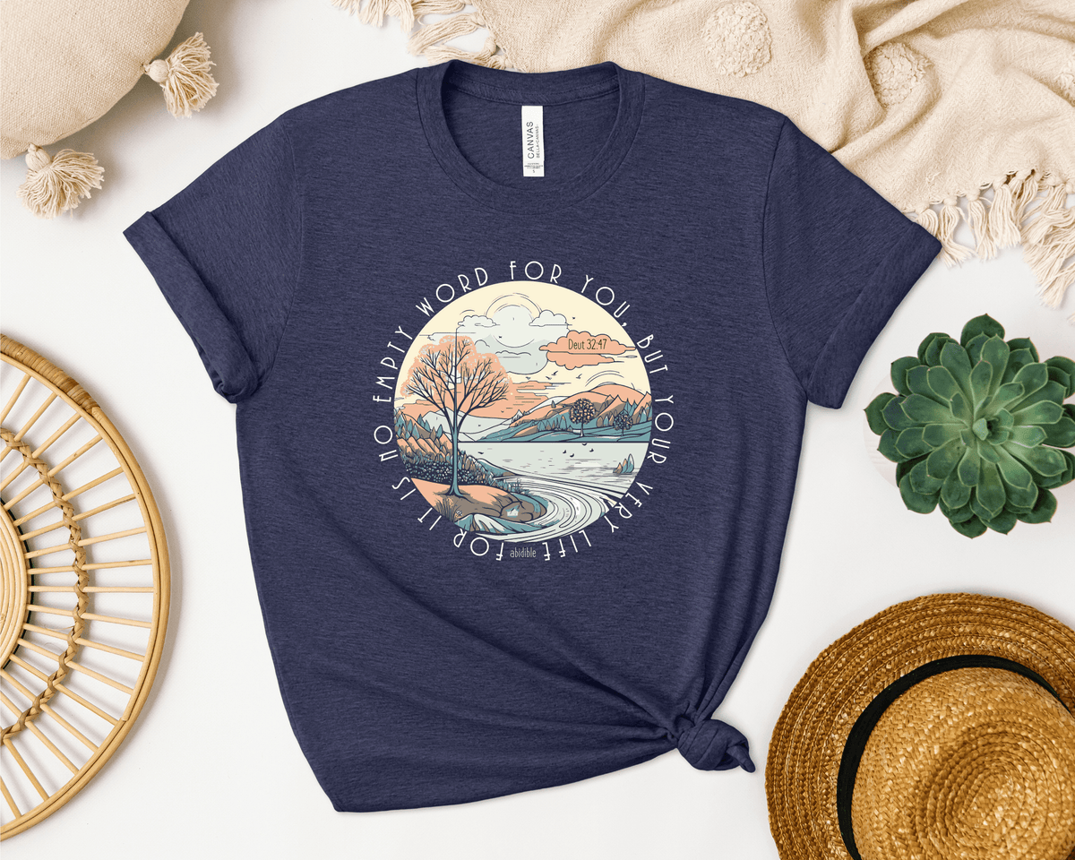 &quot;No Empty Word&quot; Bella + Canvas Unisex Short Sleeve Tee T-Shirt Printify 