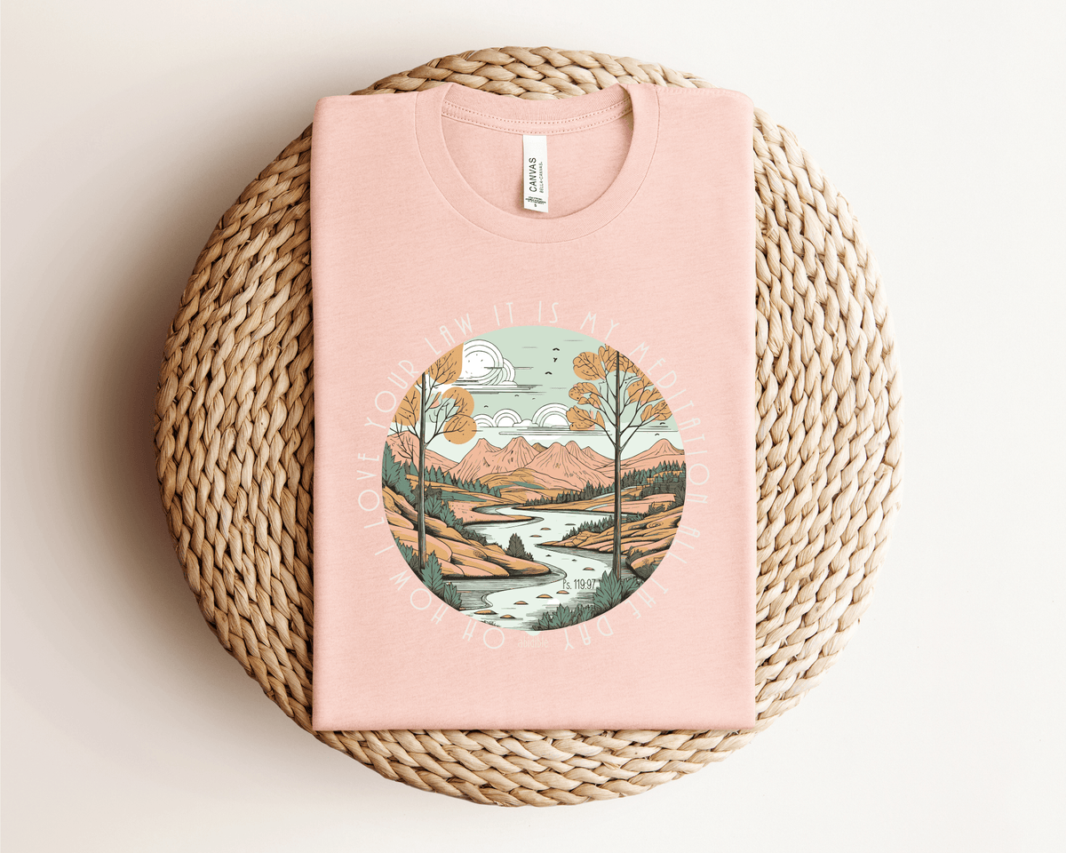 &quot;I Love Your Law&quot; Bella + Canvas Unisex Short Sleeve Tee T-Shirt Printify 